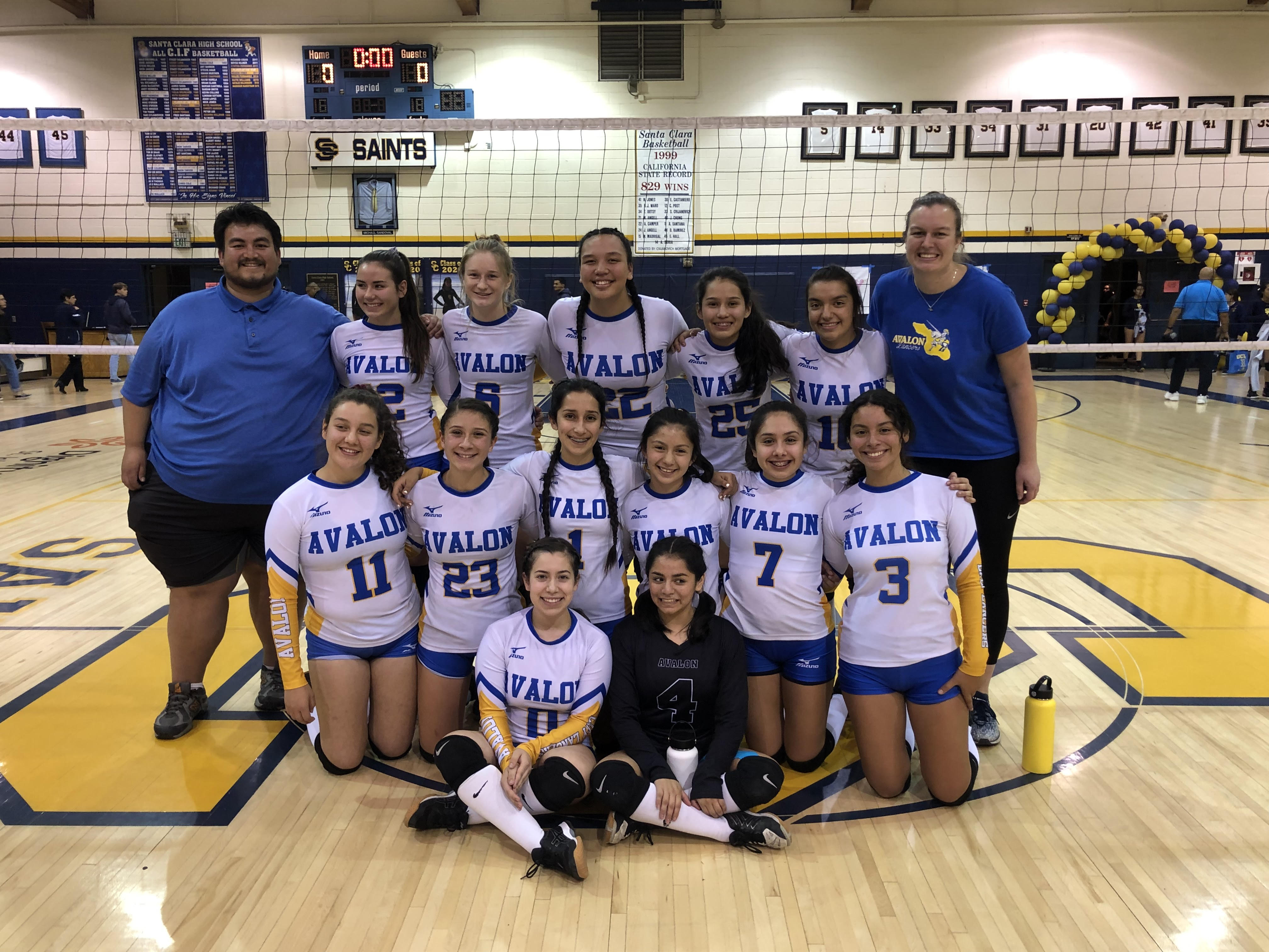 CIF Volleyball Avalon Sweeps To Semifinals The562