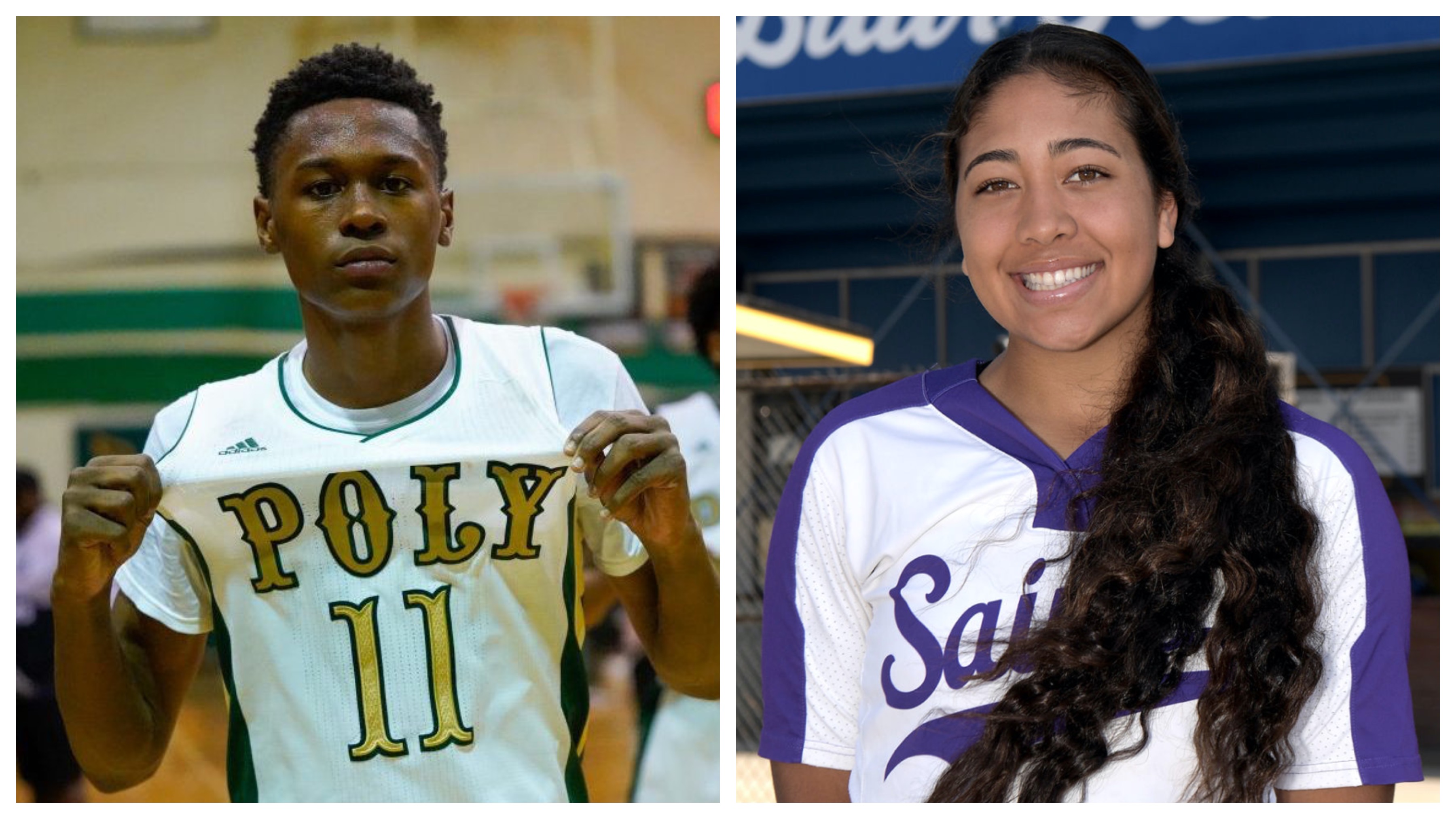 AllCity Athletes of the Year Peyton Watson, Tiare Jennings