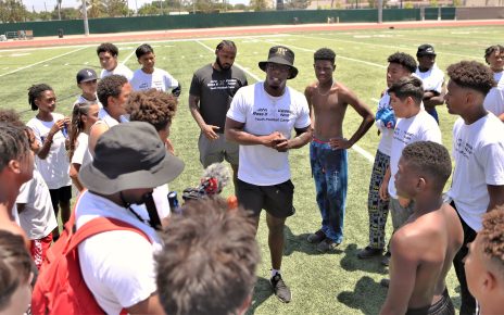 John Ross & Keisean Nixon Football Camp 7 15 2022 (1124)