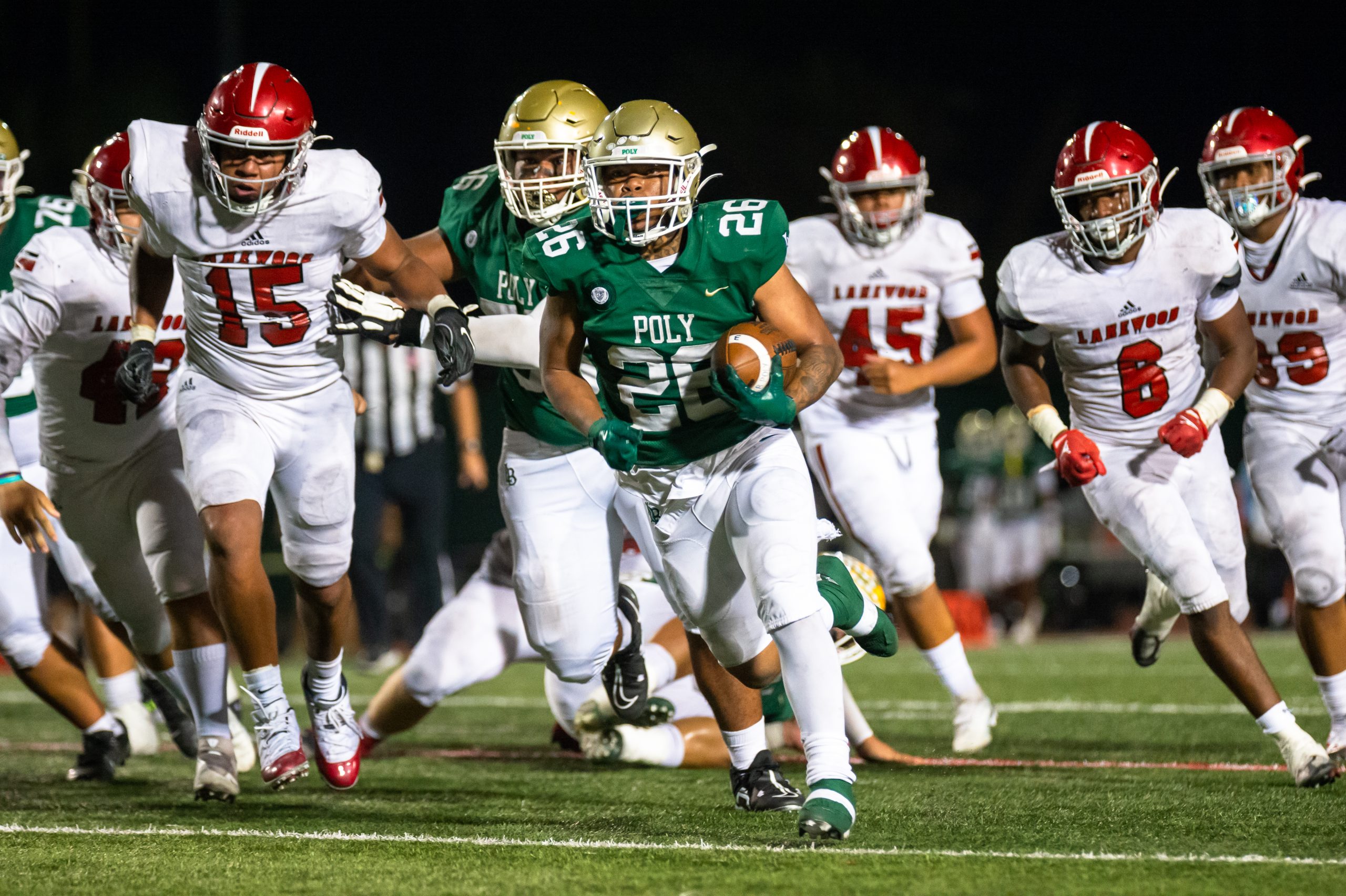 STANDINGS Long Beach High School Football Week Six The562