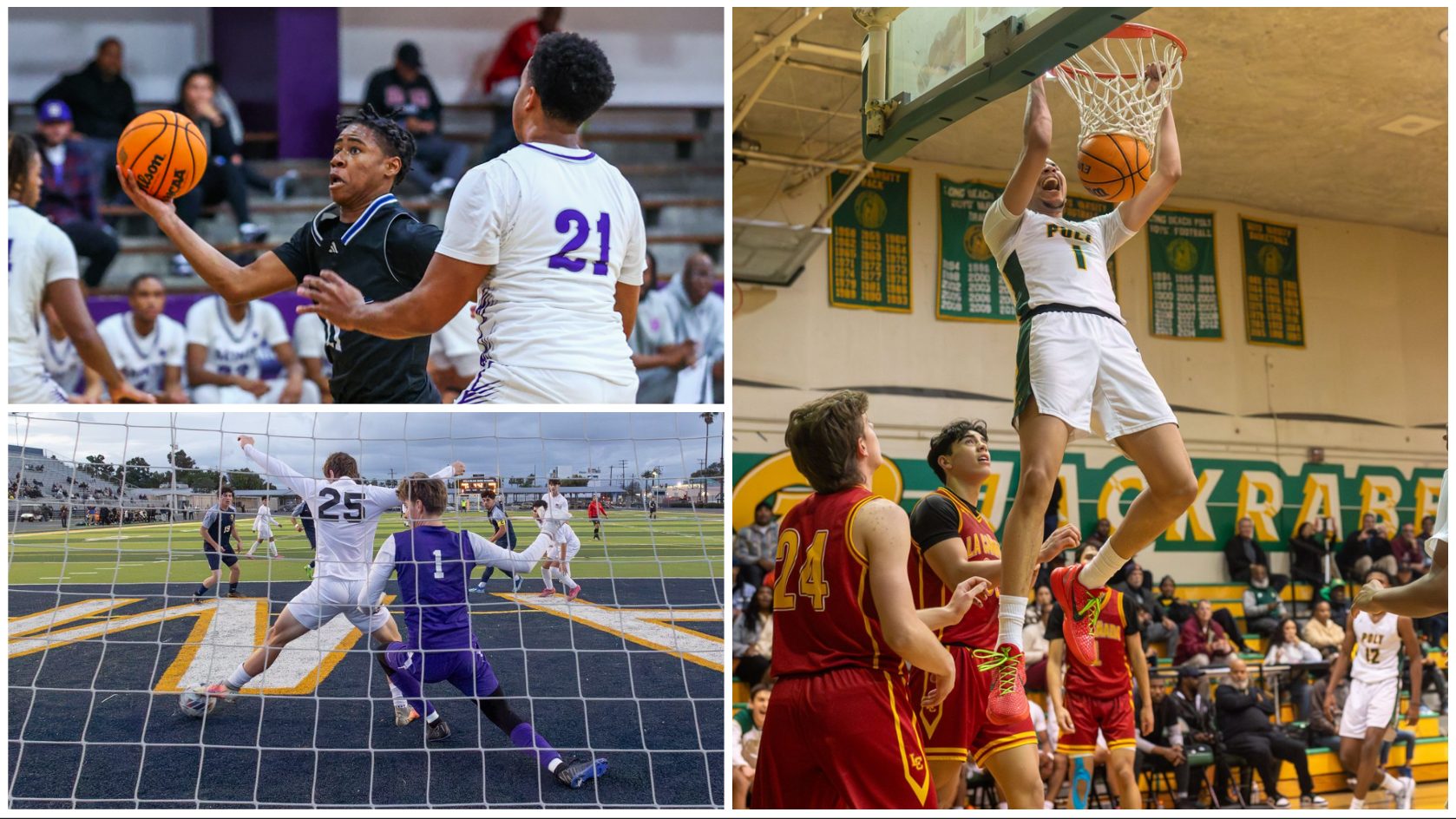 LIVE UPDATES Long Beach Poly vs Upland CIF Basketball, Jordan vs La